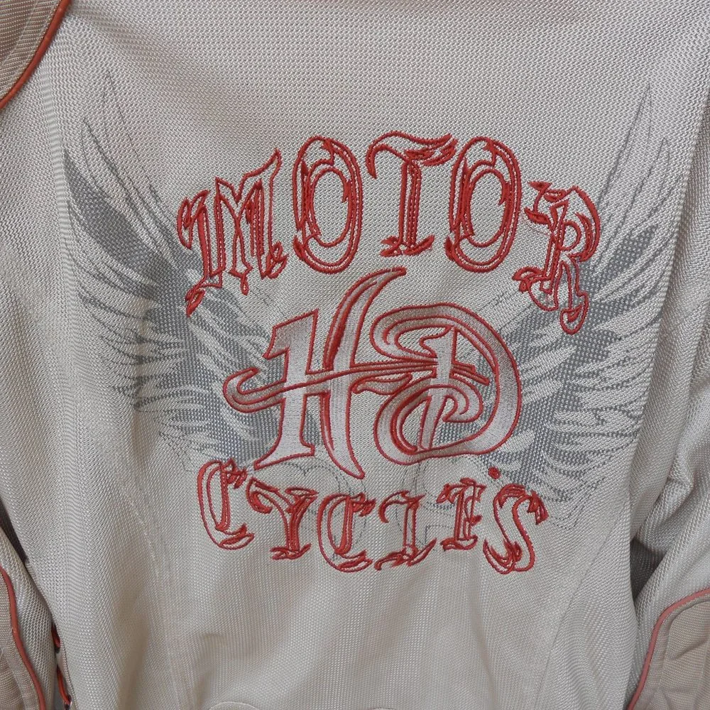 Harley-Davidson Cream and Tan Riding Jacket - Picture 8 of 16